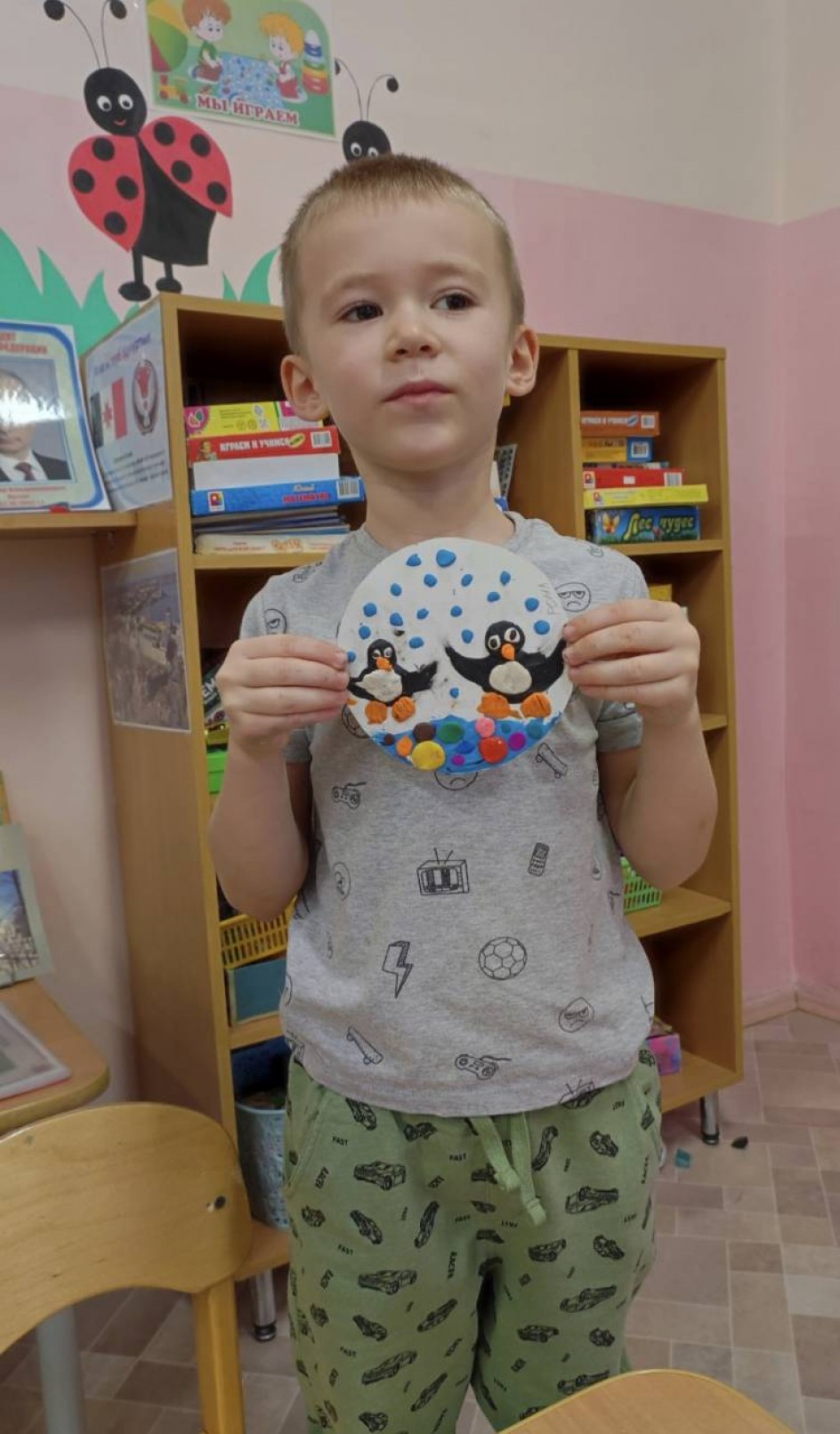 Веселые пингвины