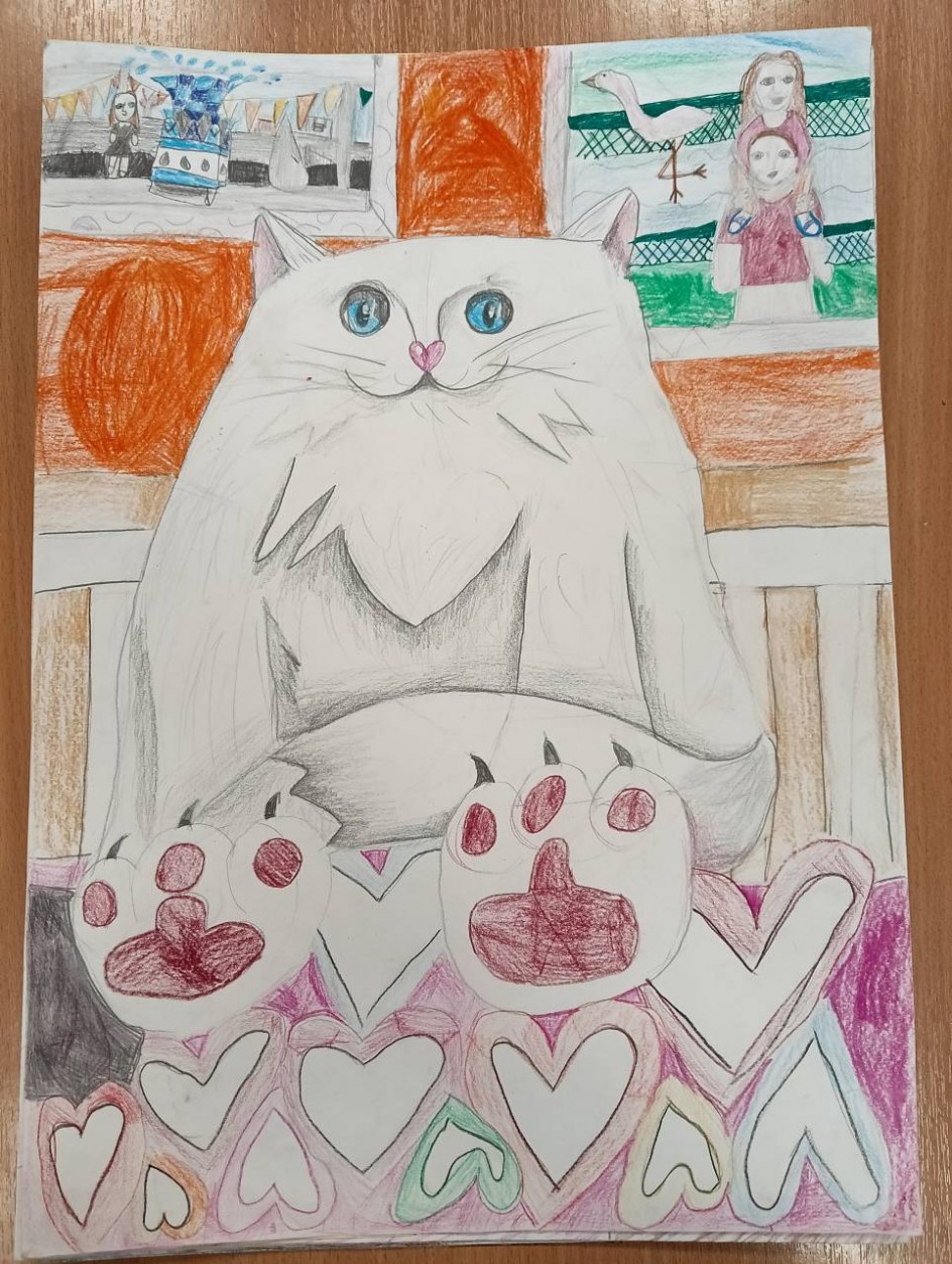 У меня живёт Пушистик