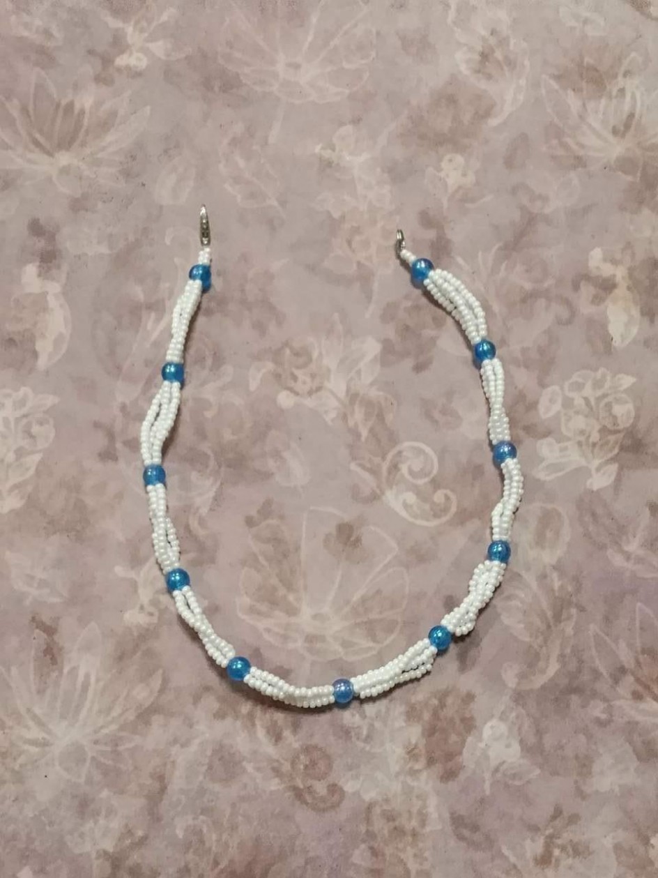 ожерелье "Белоснежка"