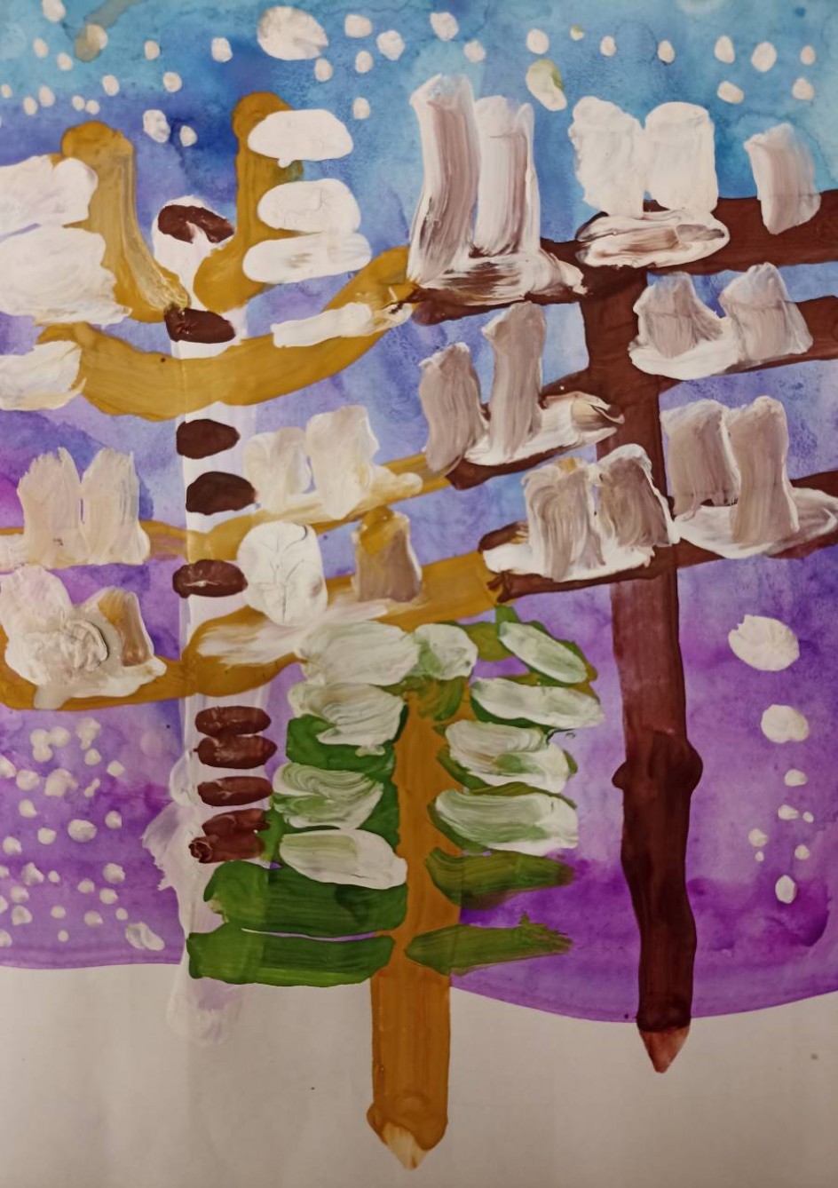 "Морозное утро в парке"