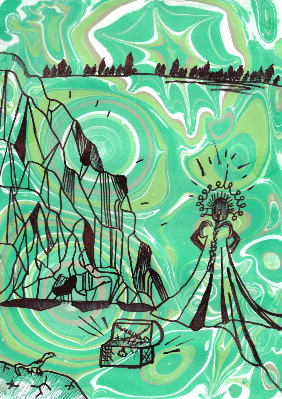 Малахитовая шкатулка