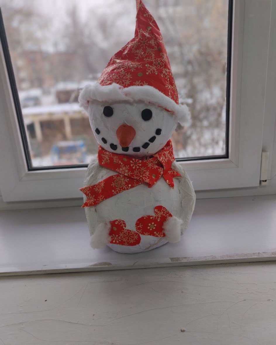 "Мой друг-снеговик!"