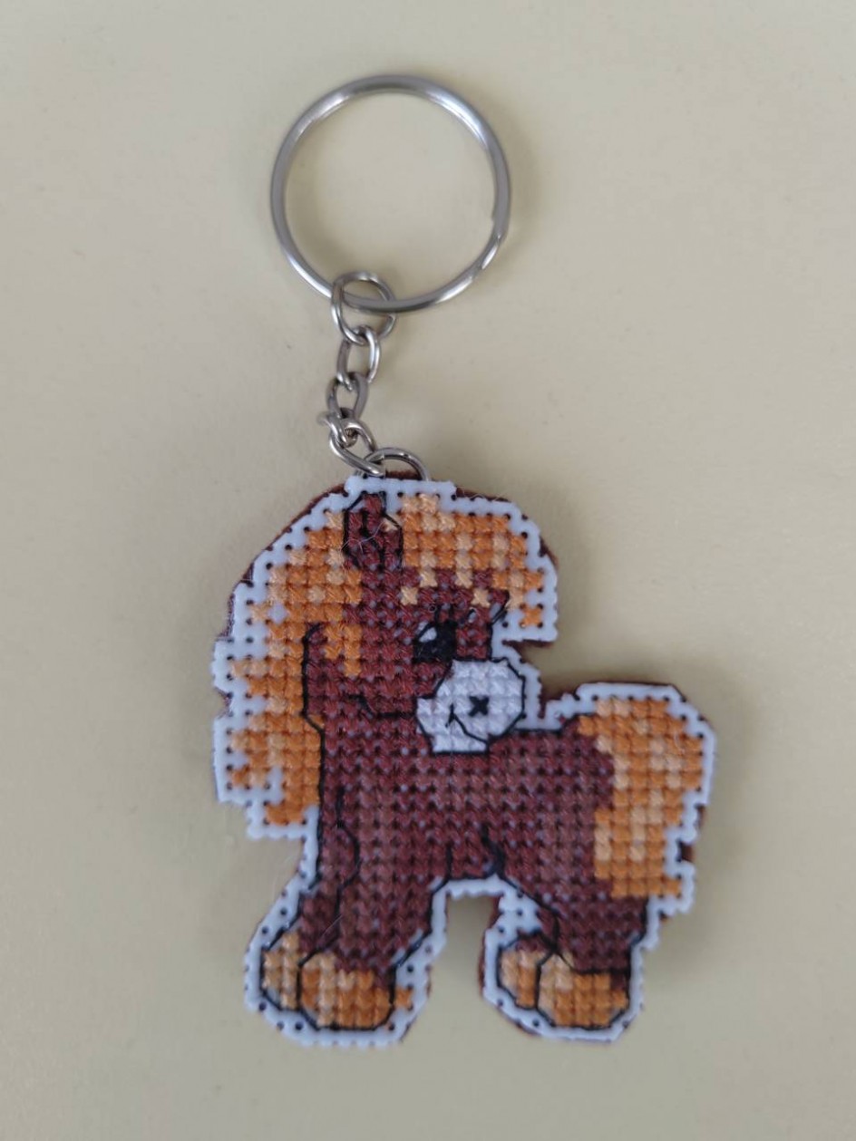 Вышитый брелок "Символ года"