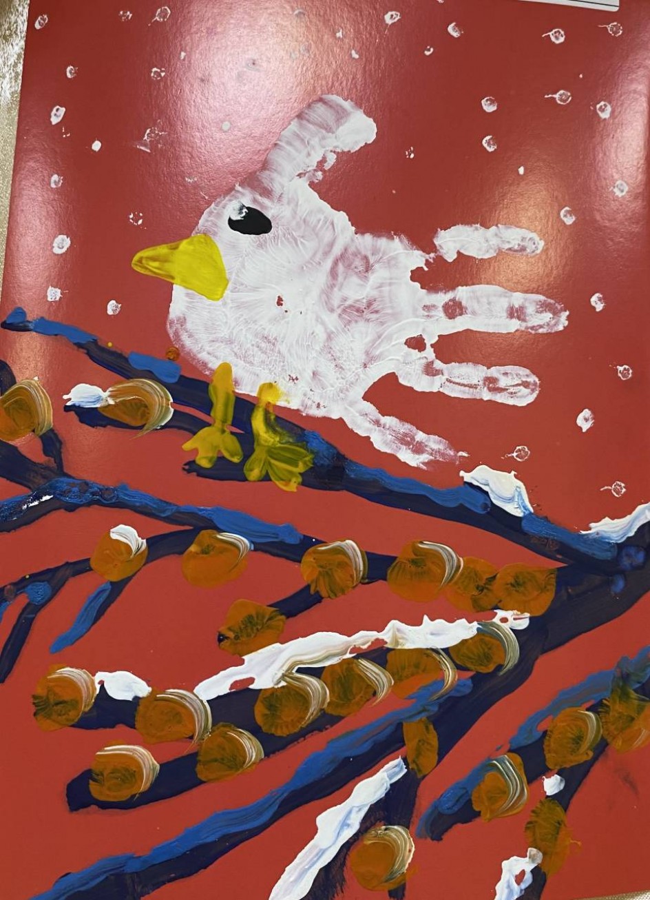 Белая шубка