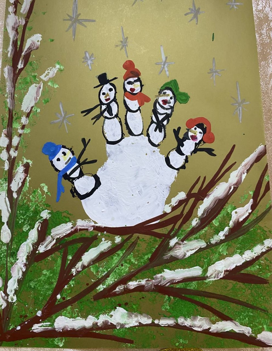 Мы друзья снеговички