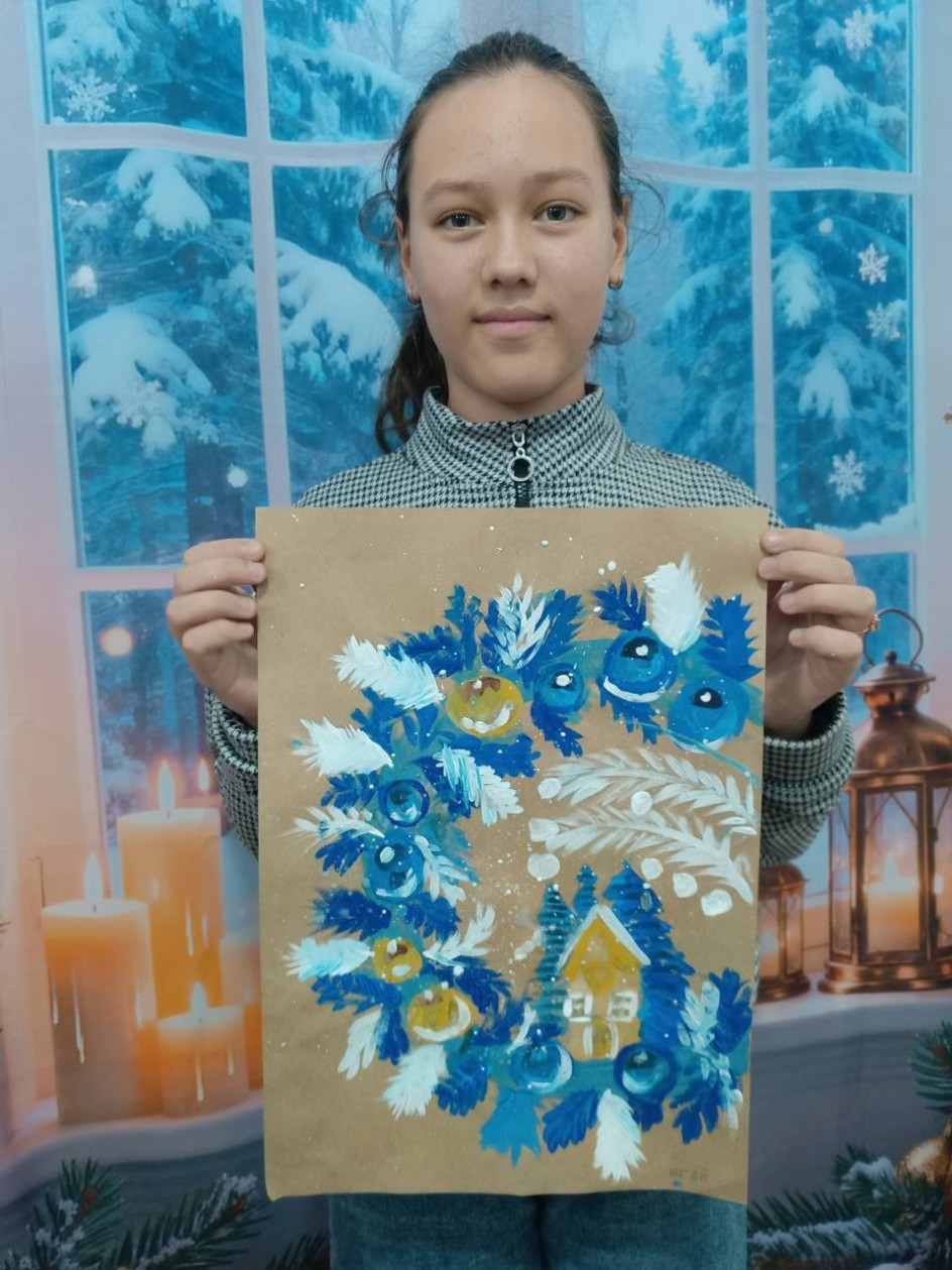 "Новогодний венок"