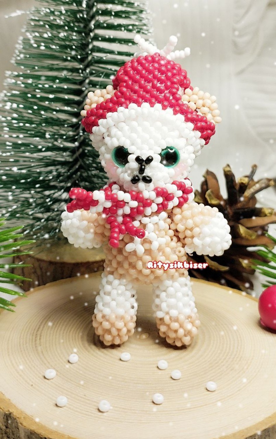 Новогодний мишка