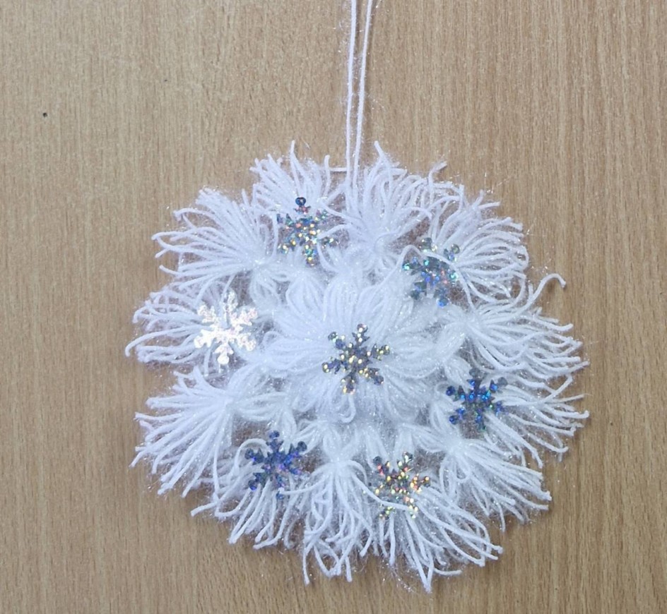 Снежинка-пушинка