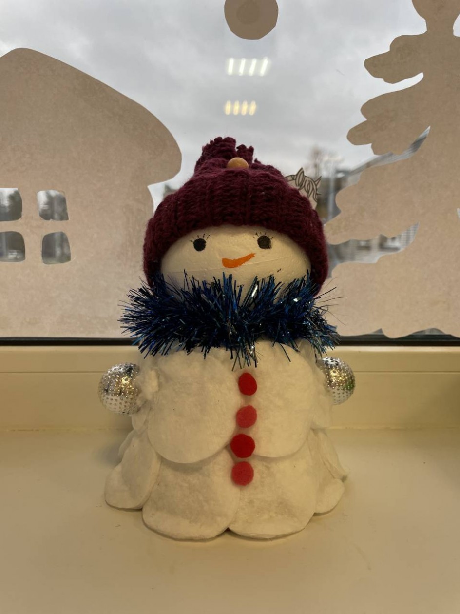 «Снеговик на радость детям»