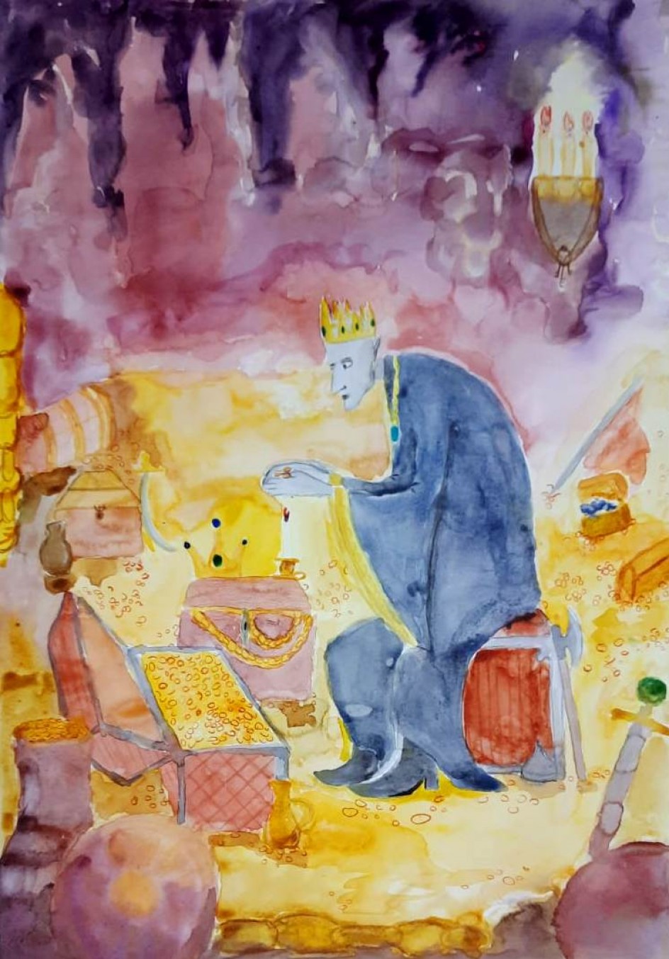 "Кощей над златом чахнет"