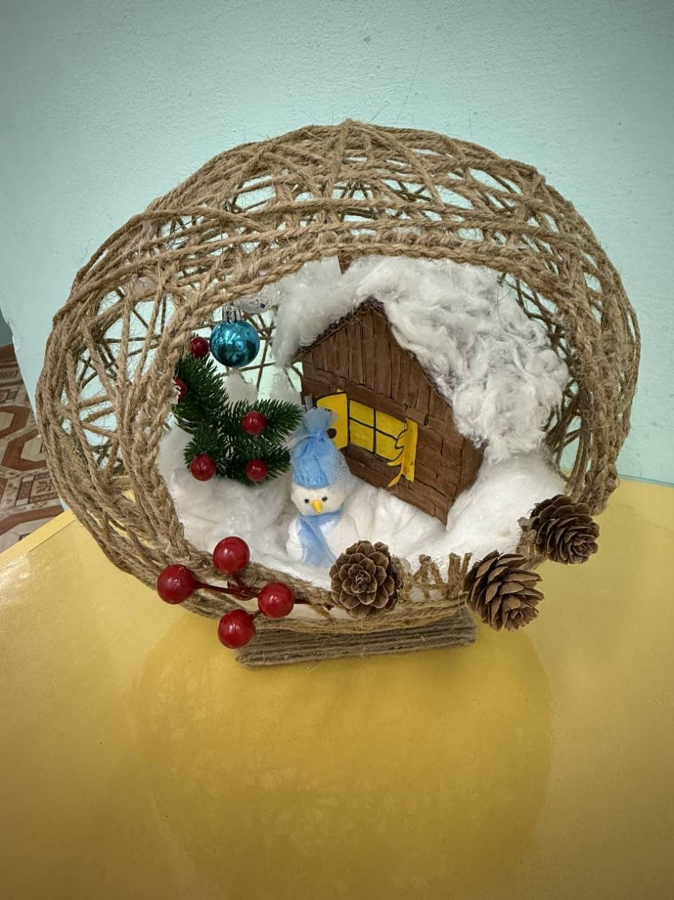 Новогодний домик