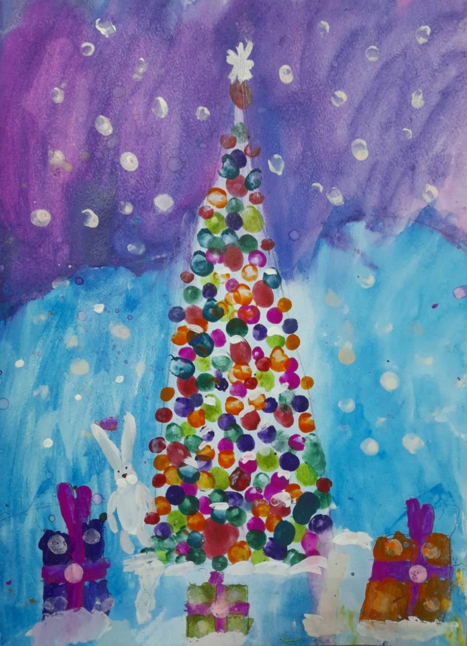 Новогодняя ель