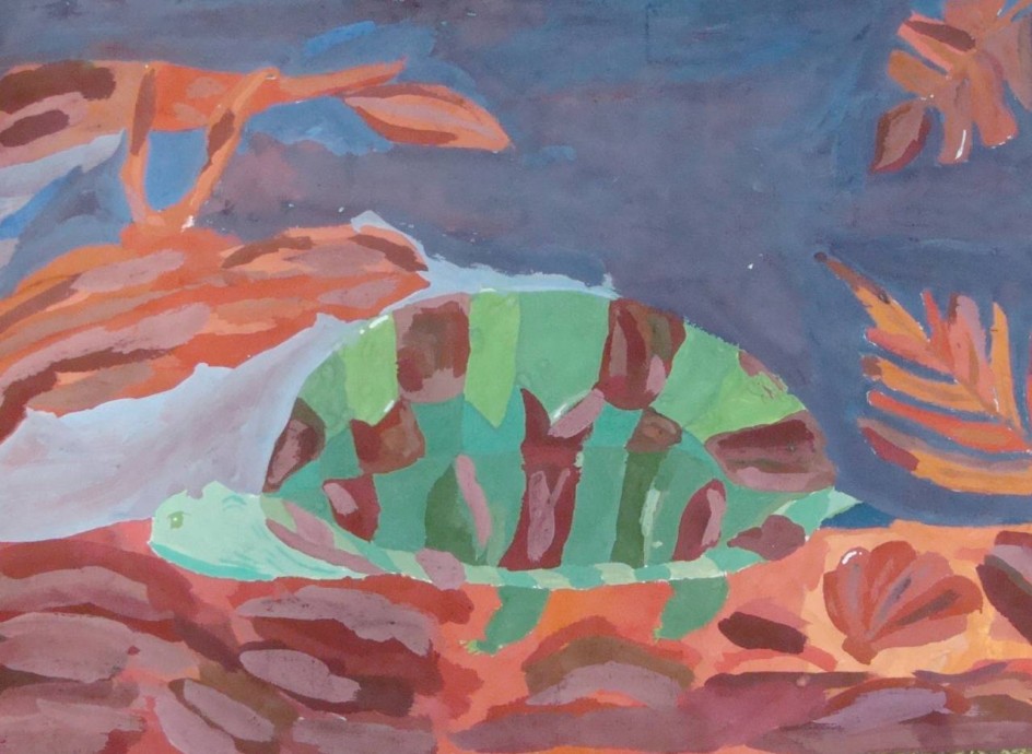 "Черепаха на раскаленном песке"