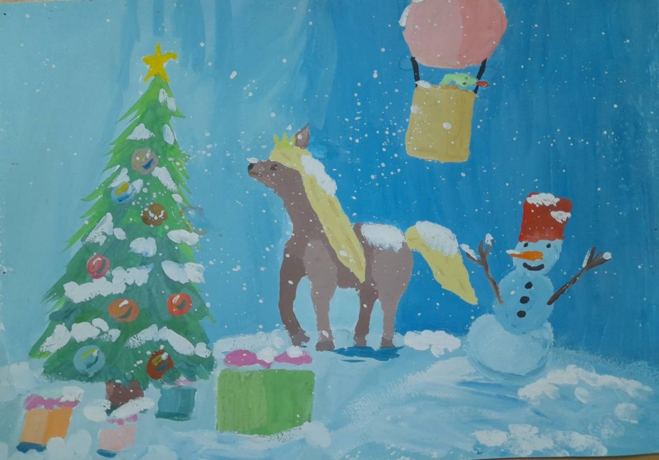 Весёлый праздник-Новый год