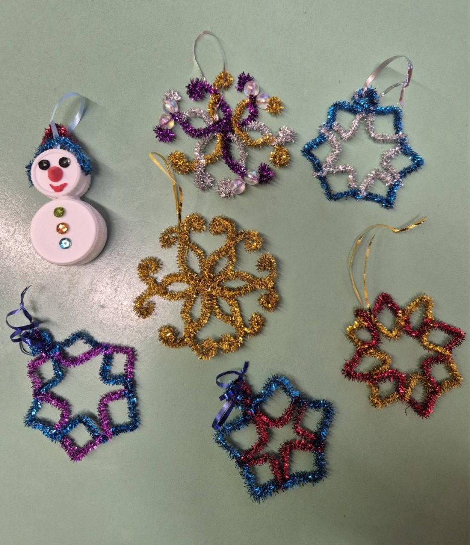 Волшебные снежинки