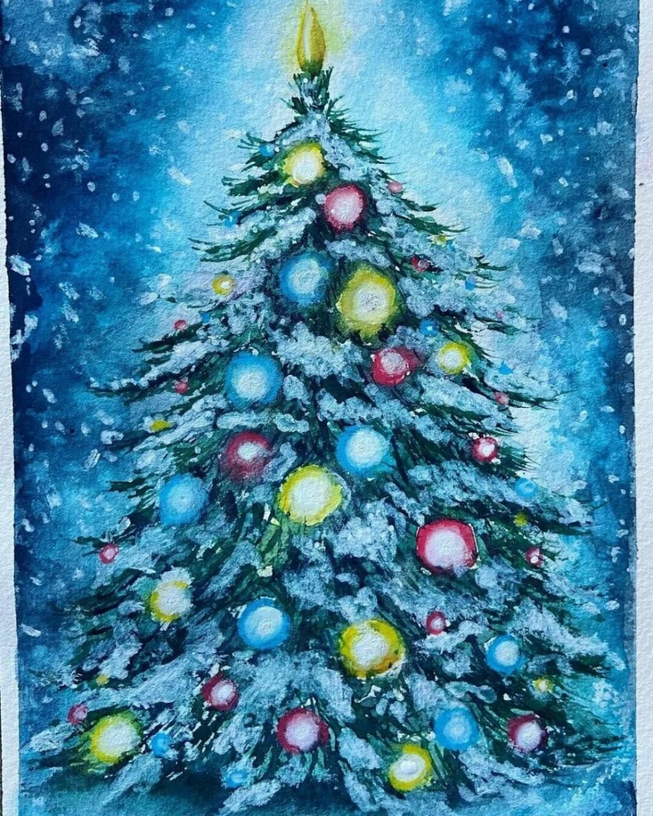 Новогодняя ель