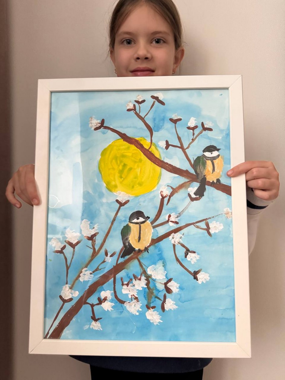 Прилёт синичек