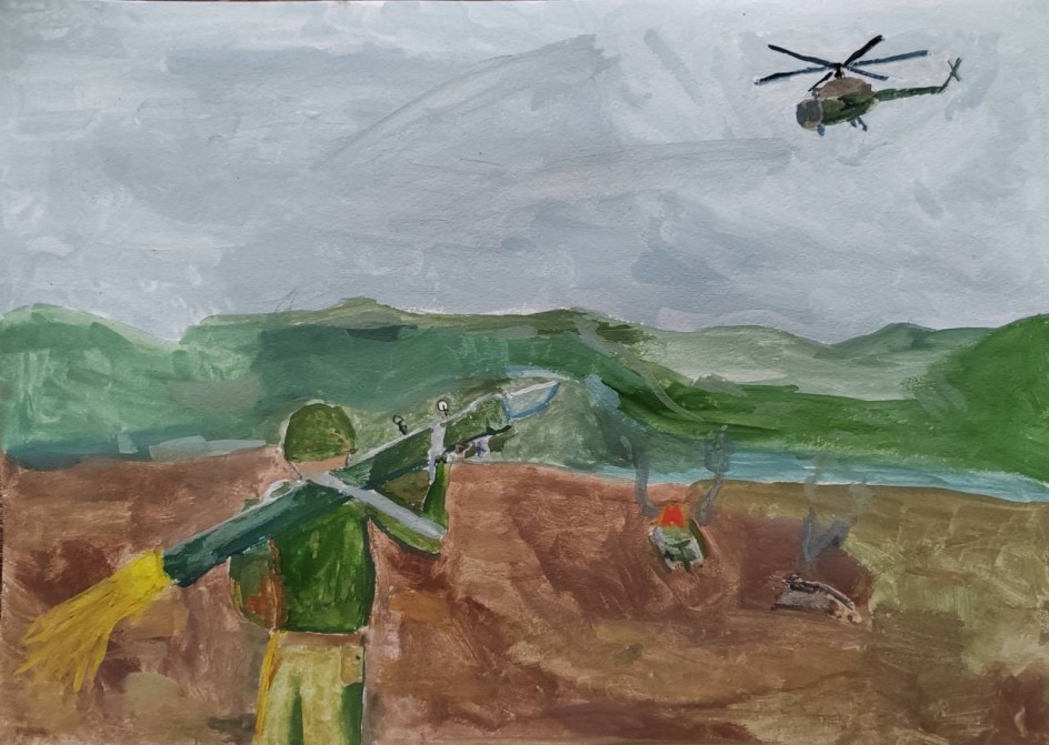 Российский солдат всех победит