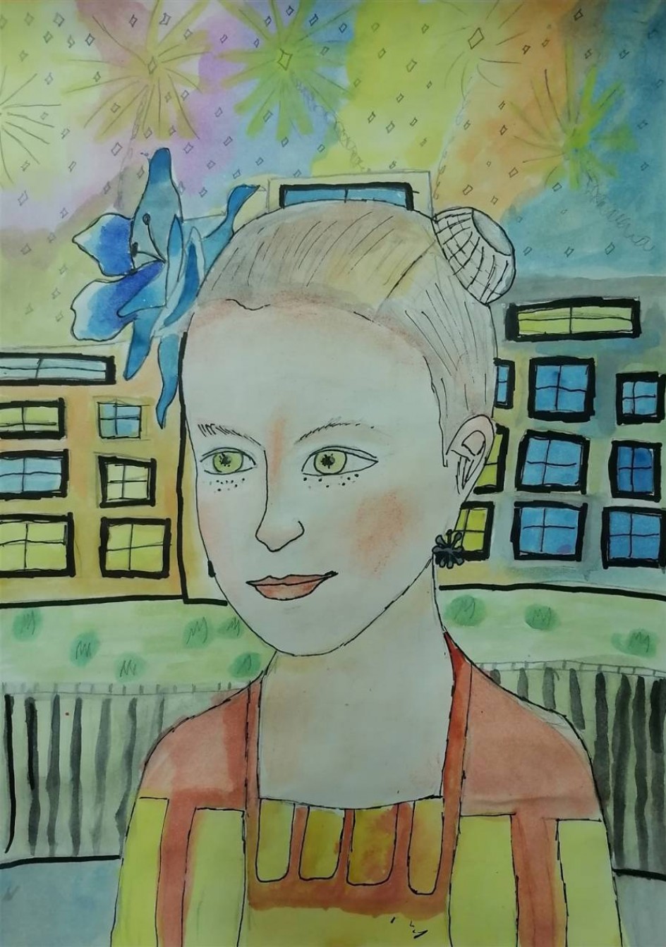 Портрет моей мамы