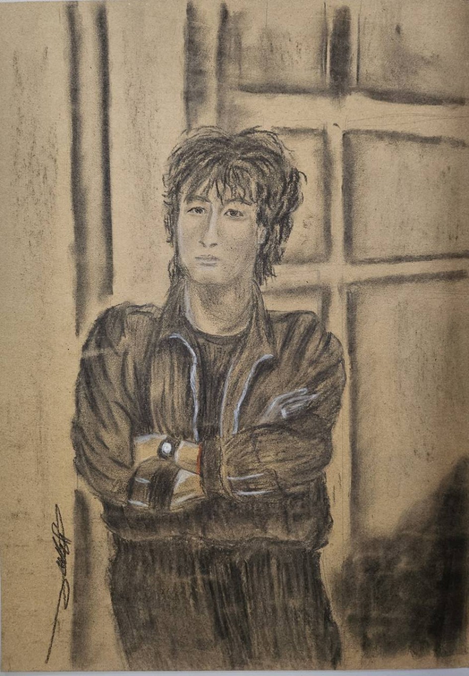 Портрет Цоя