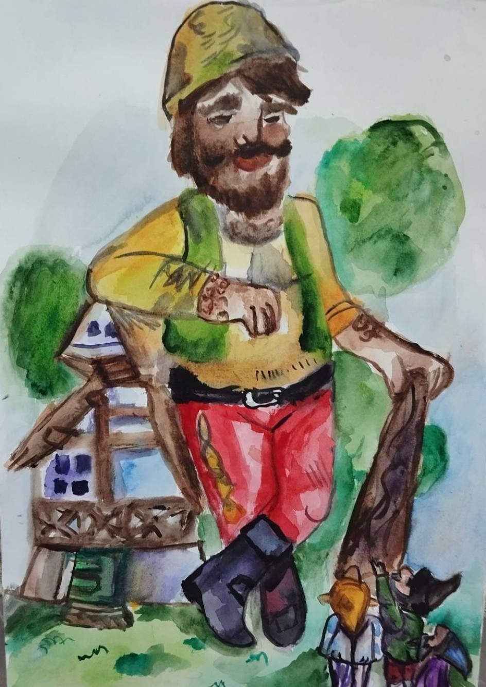 Великан в стране Лилипутов