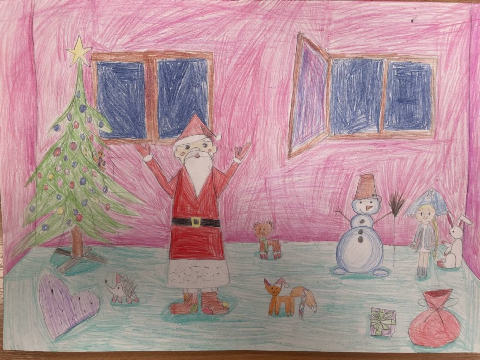 В гостях у дедушки Мороза