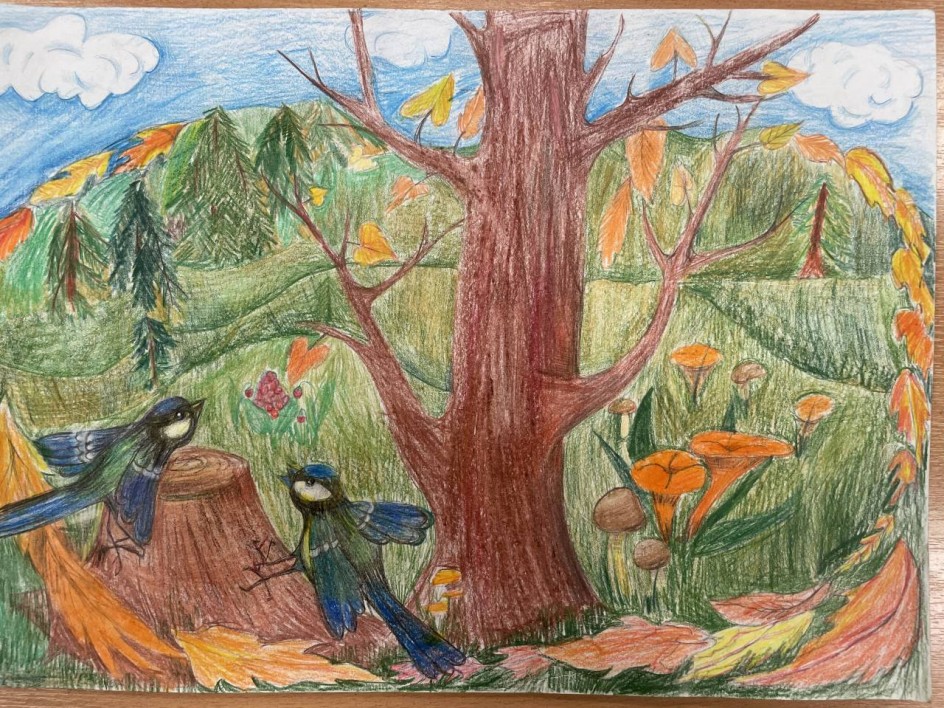 В осеннем хороводе