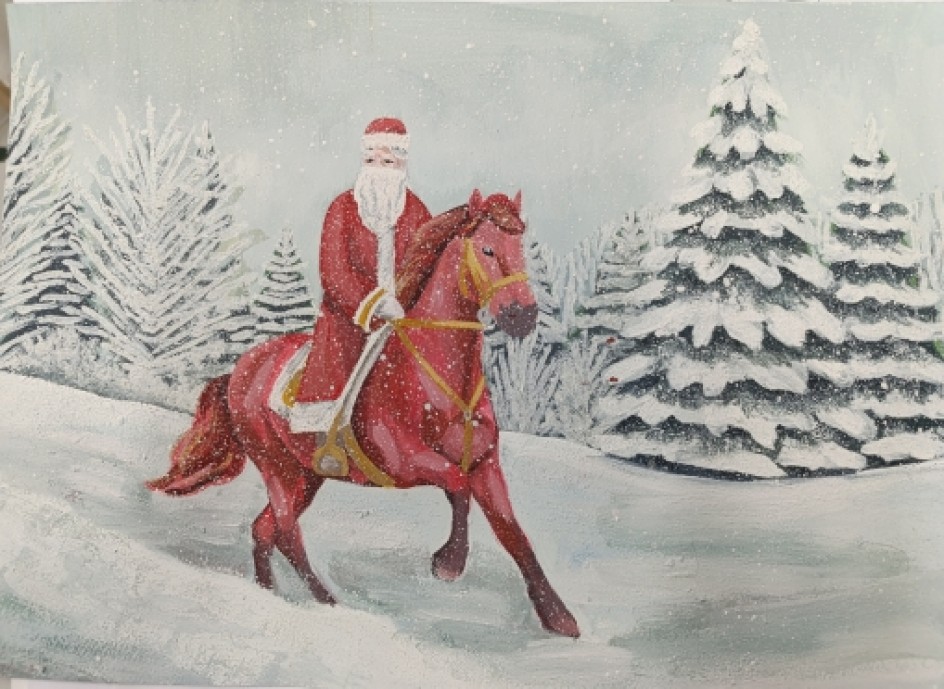 "  Мчимся в Новый год"