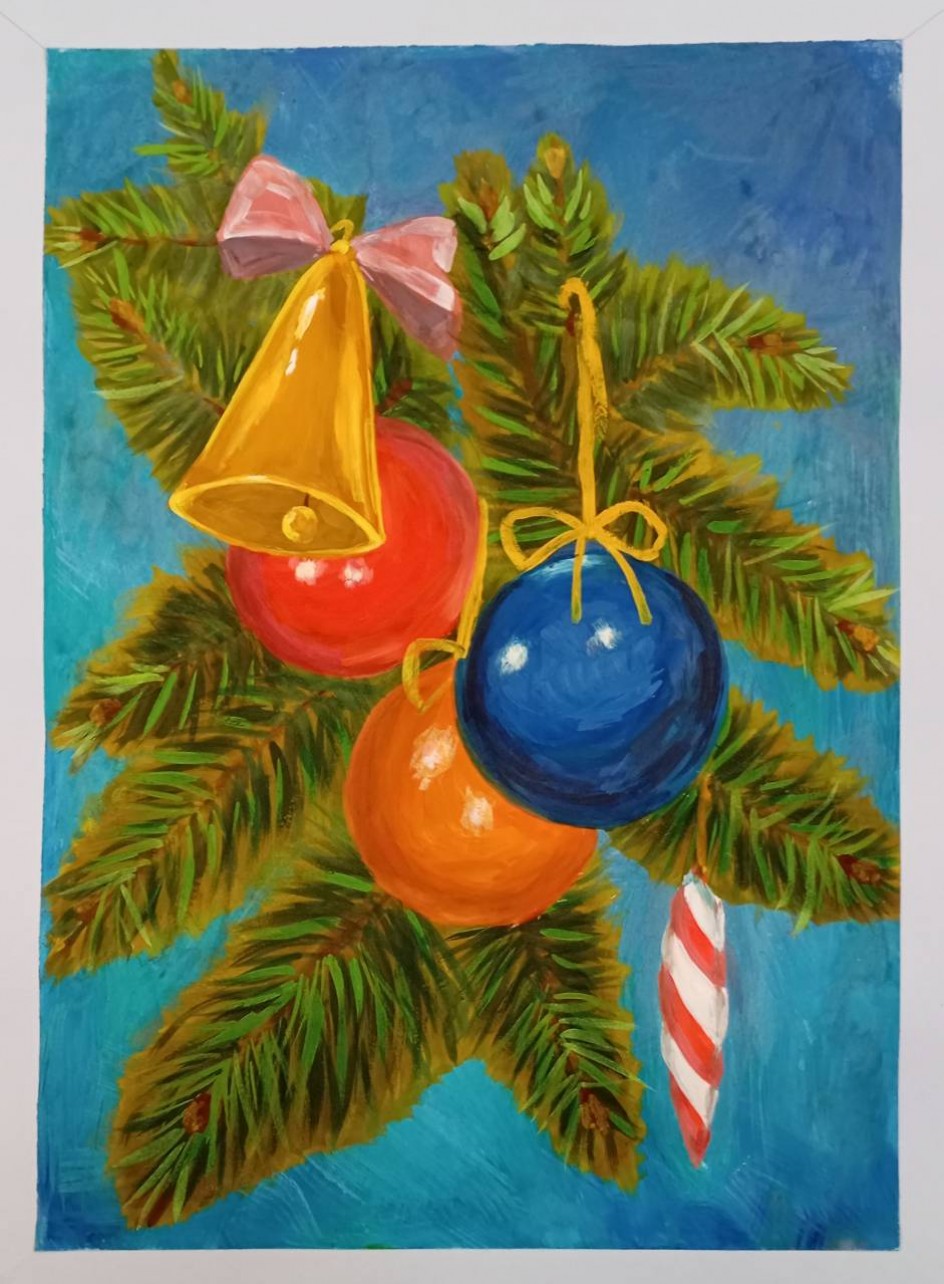 "Новогодние игрушки, свечи и хлопушки..."