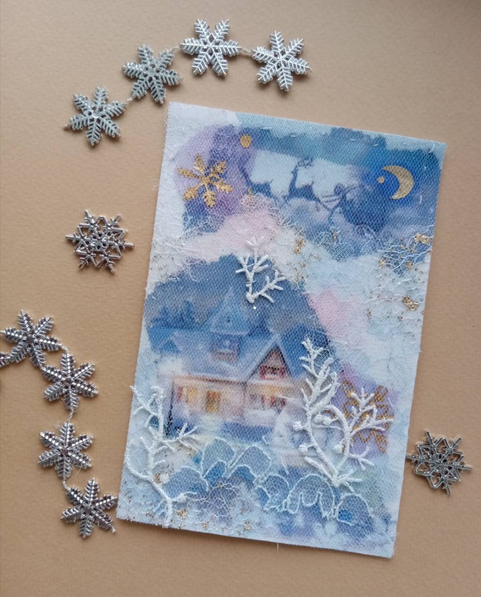 "В зимних узорах"