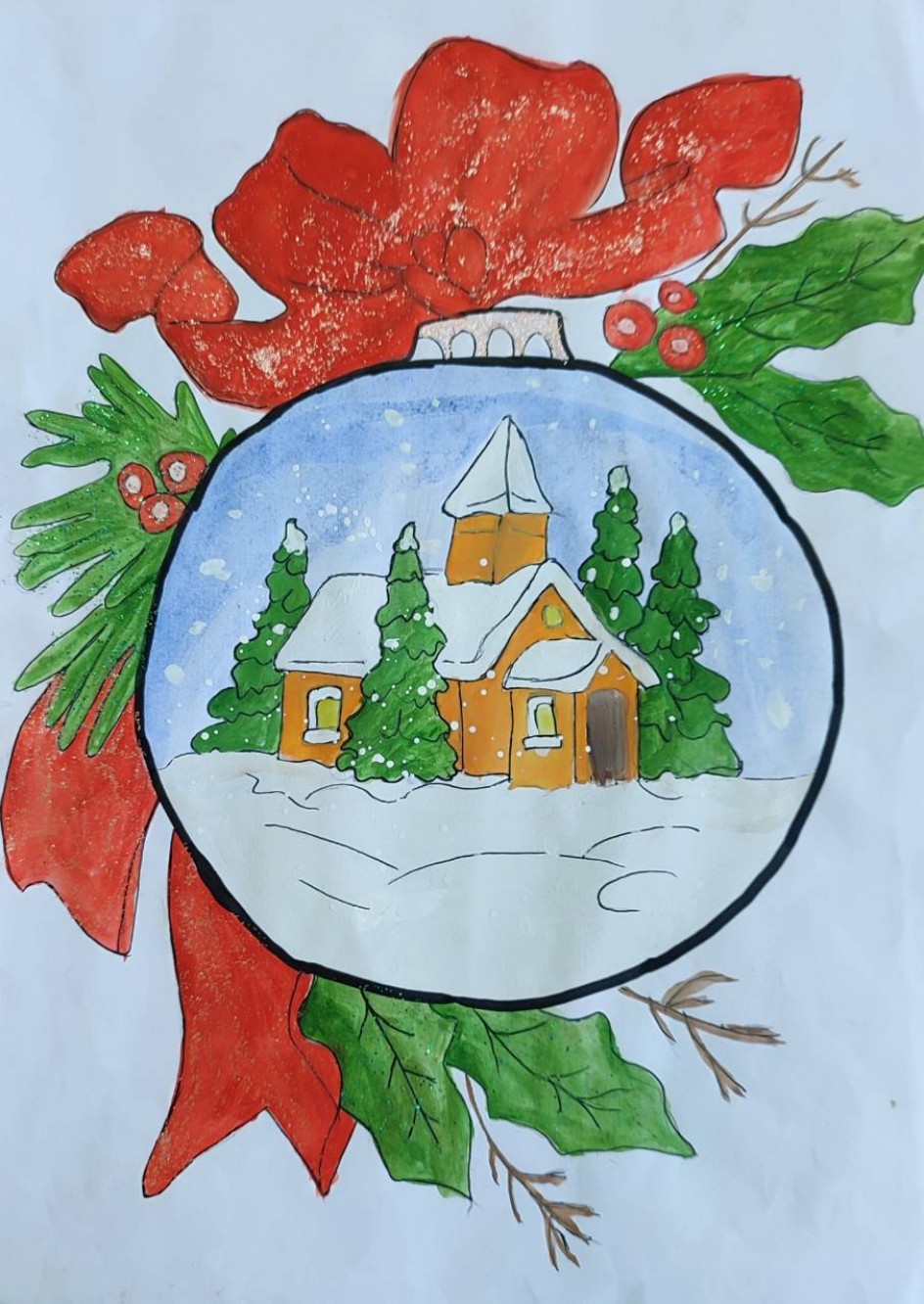 Новогодний шар