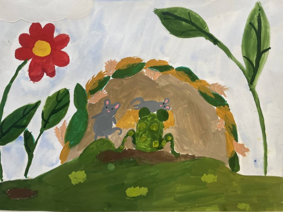 Жаба и мышонок