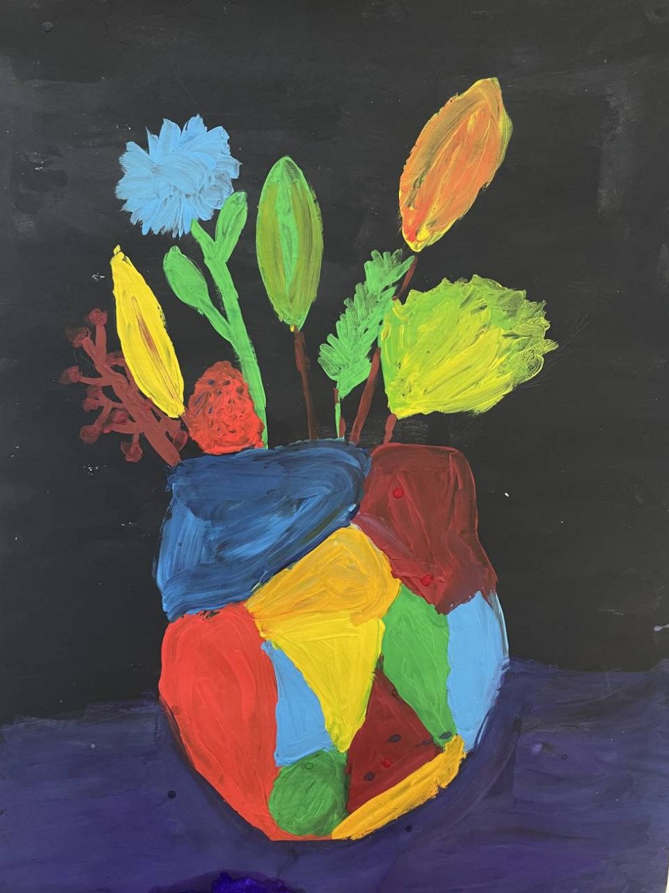 Ваза с цветами