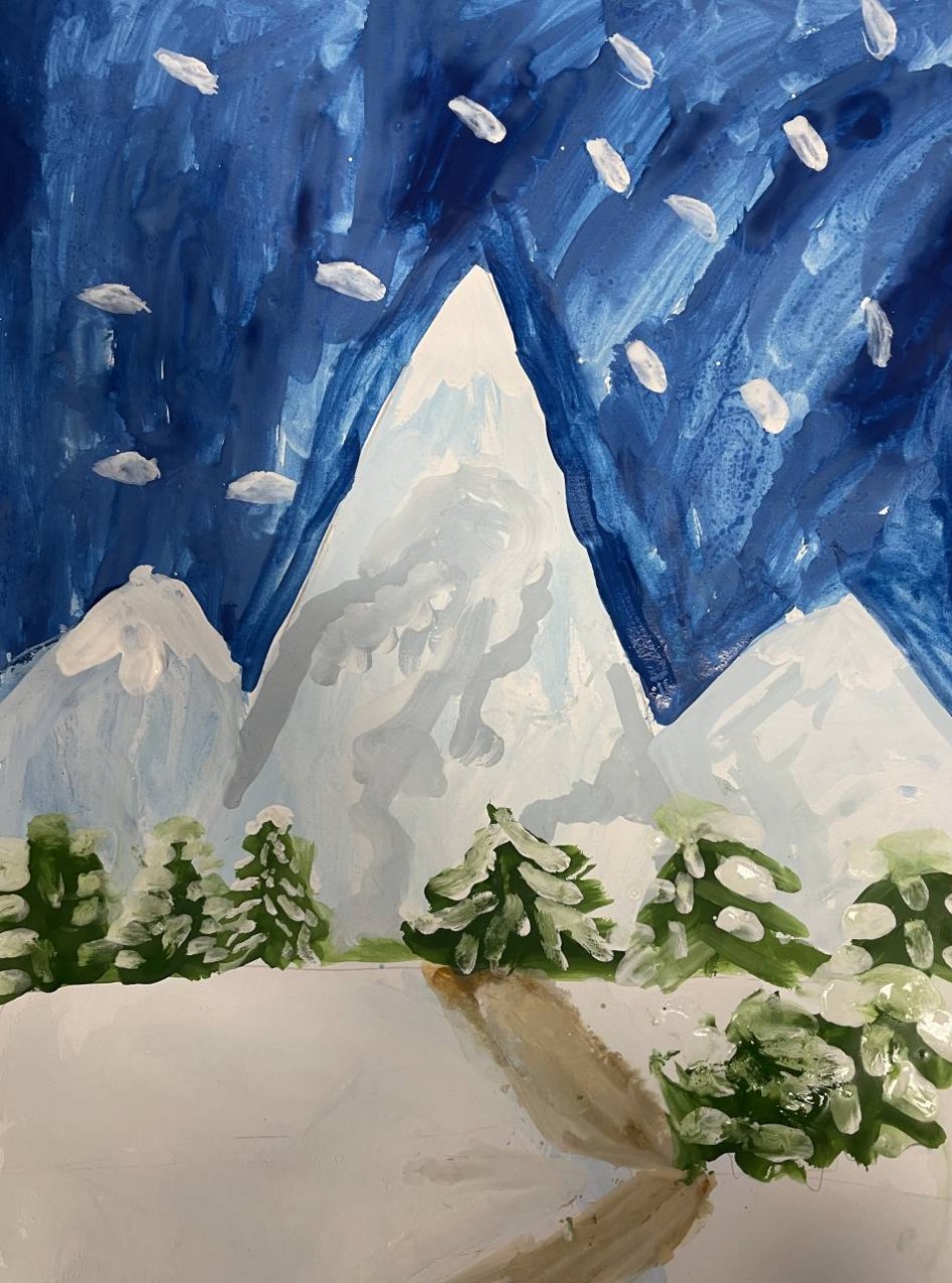 Снежные горы