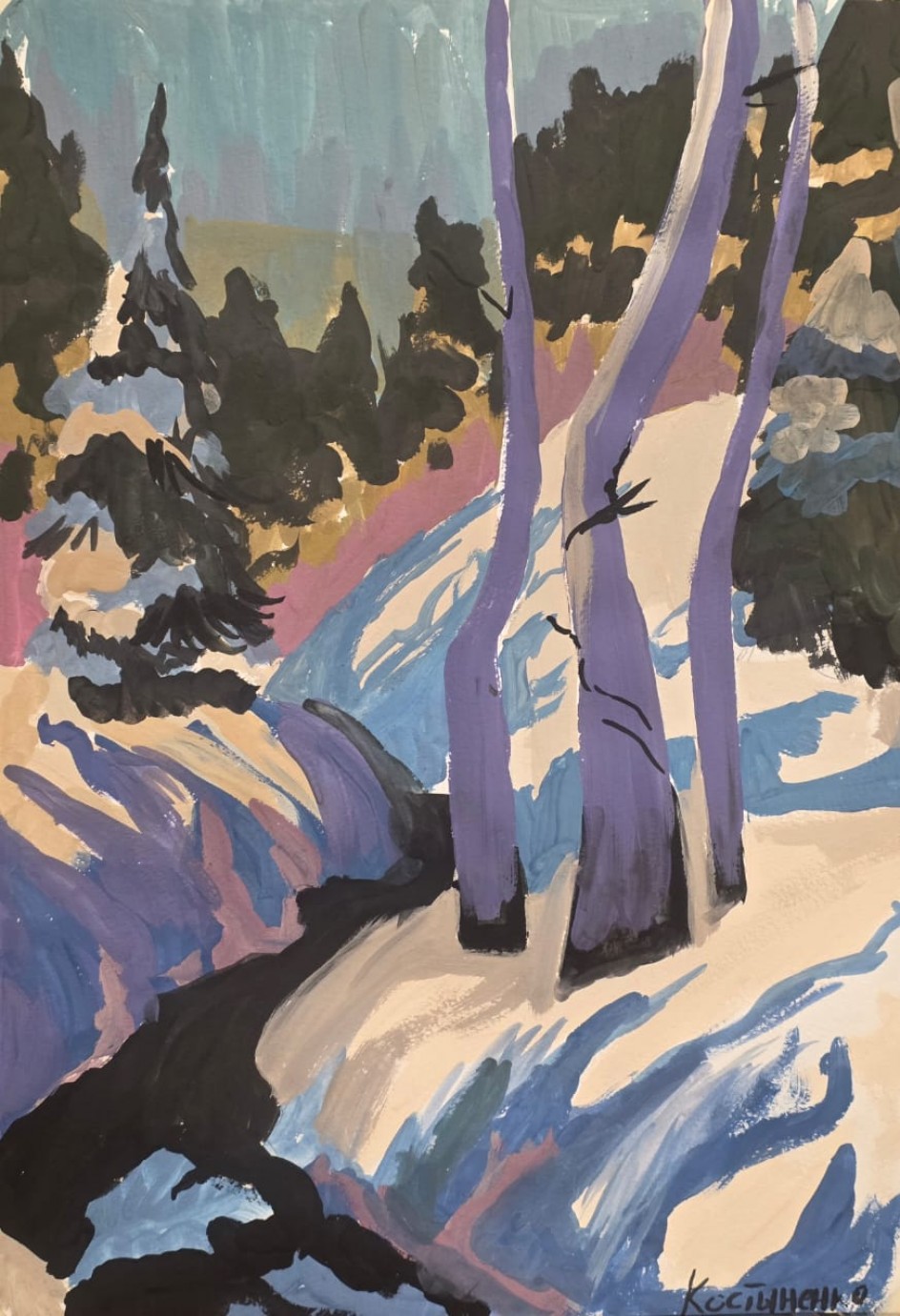 Зимний пейзаж