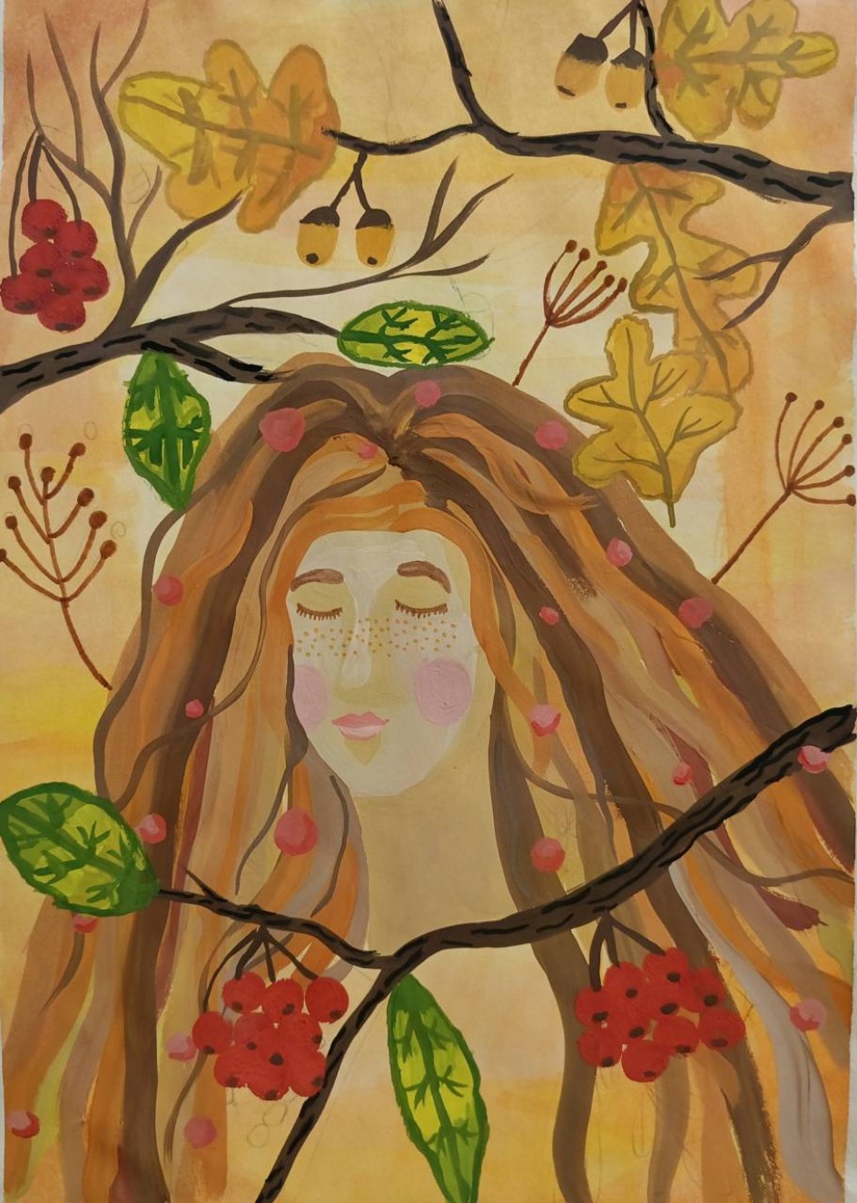 "Моя осенняя мамочка"