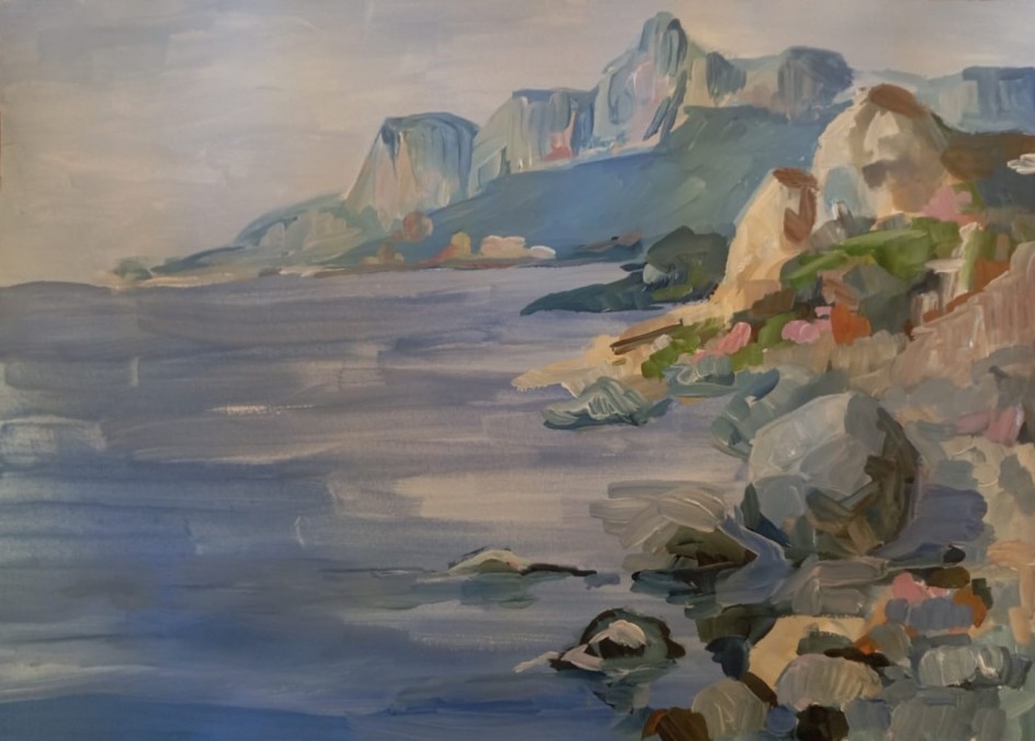 Море в посёлке Орджоникидзе