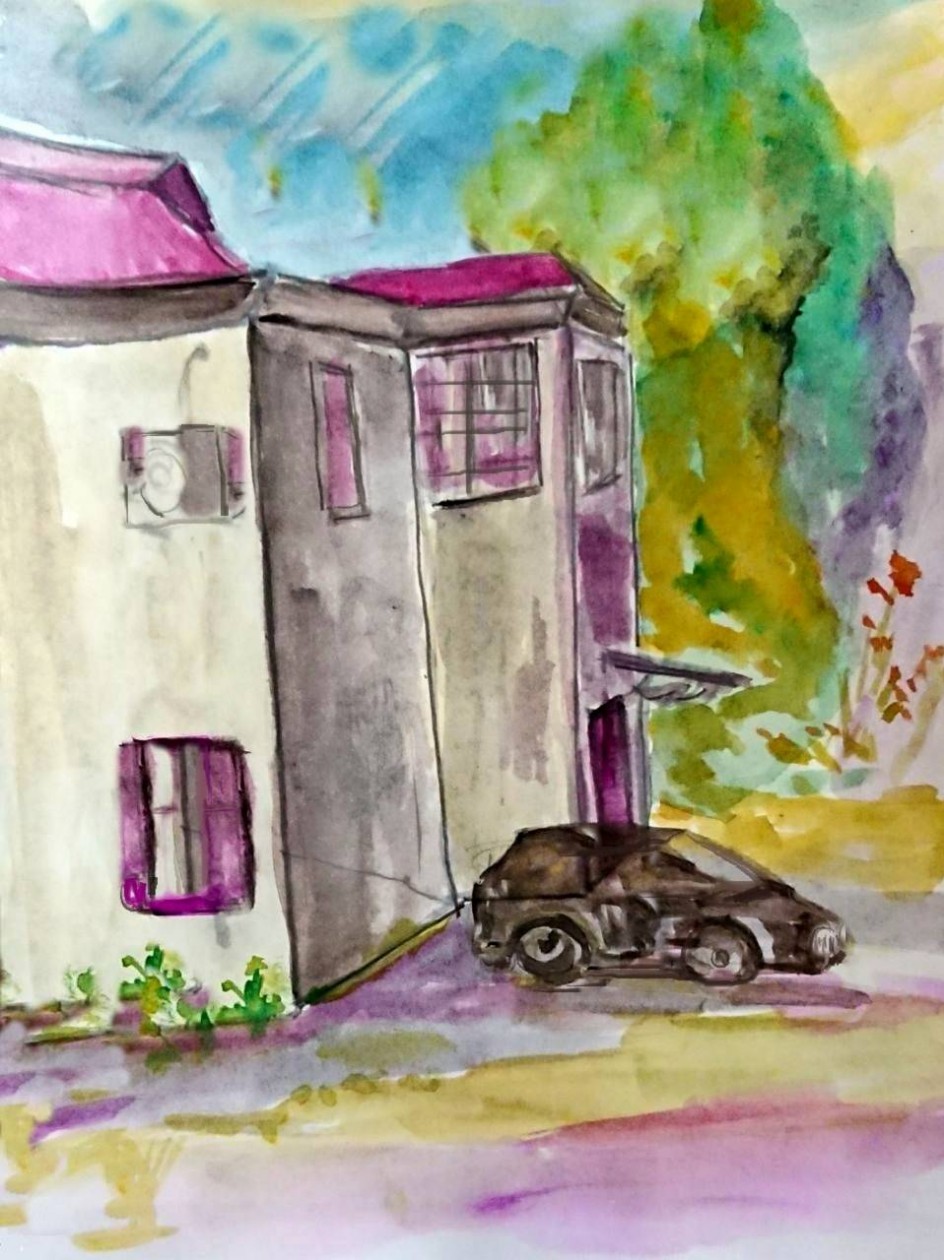 В моём посёлке