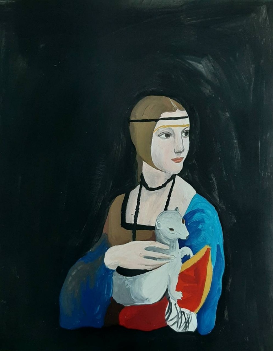 "Дама с горностаем"