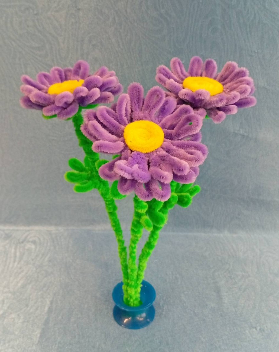 Декоративные ромашки для мамы