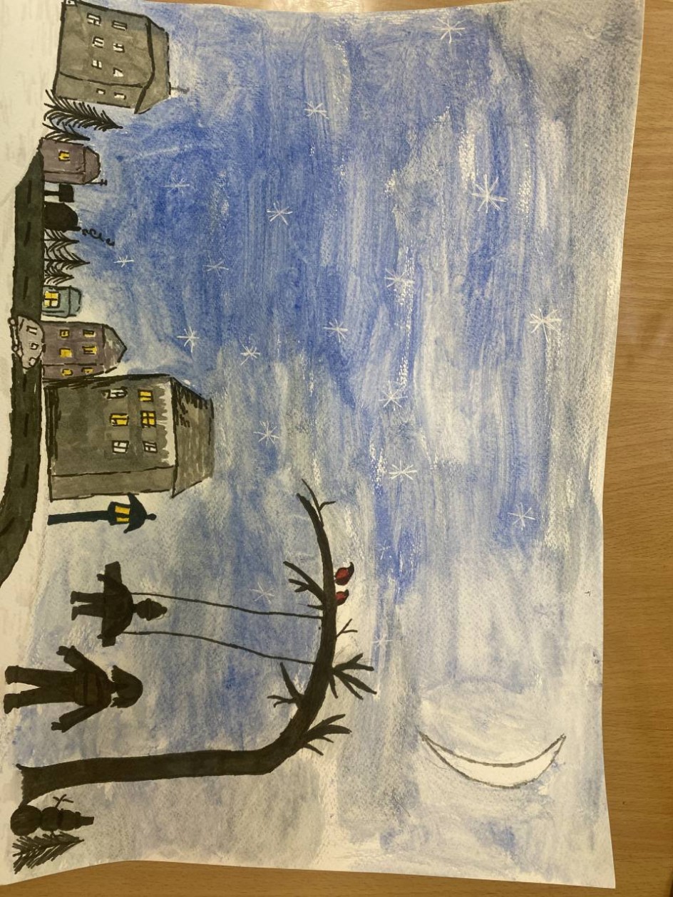 А снег идет