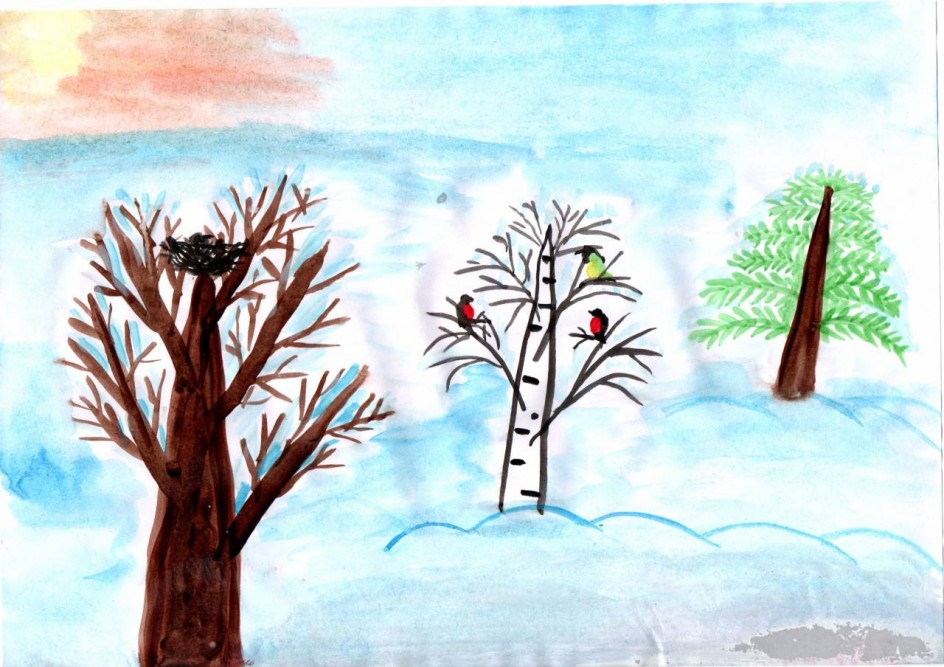 "Зима в лесу"