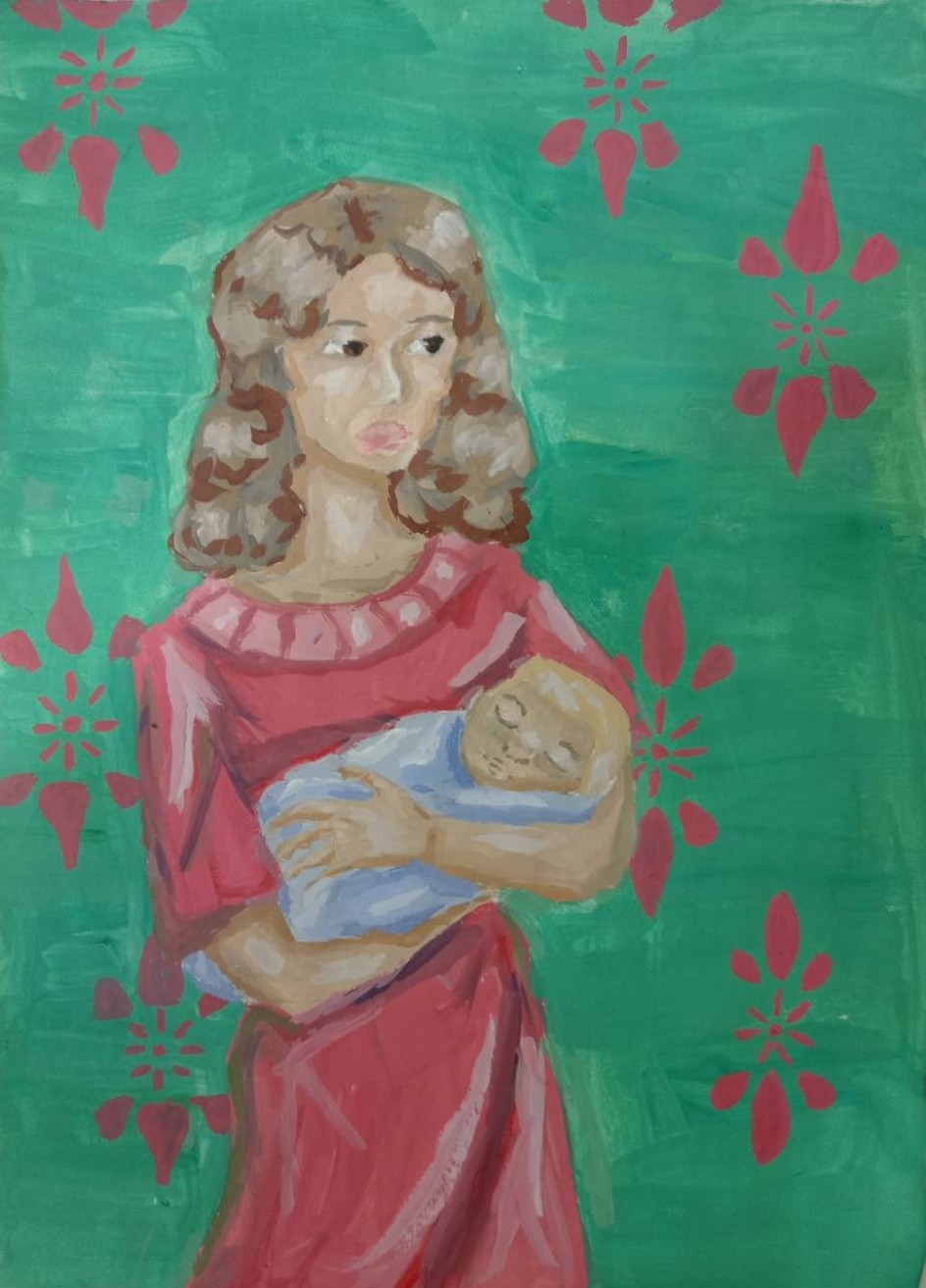 "У мамы на руках"