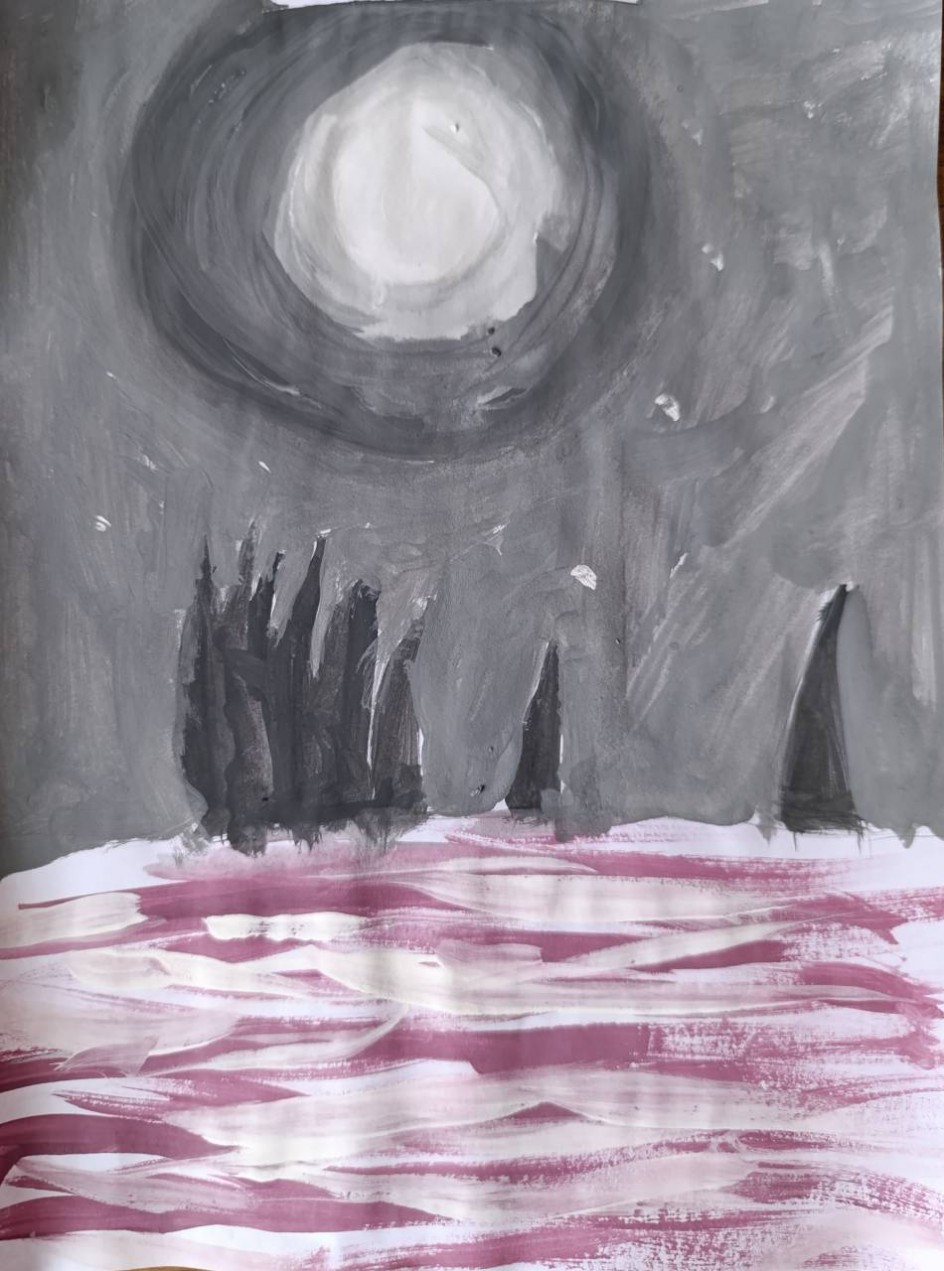 Ночь лунявая