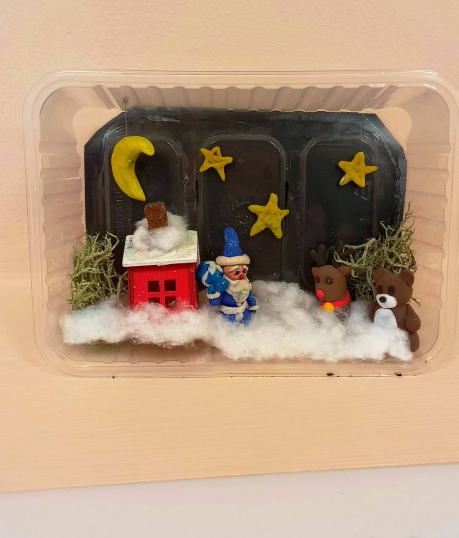 "Новый год в лесу".