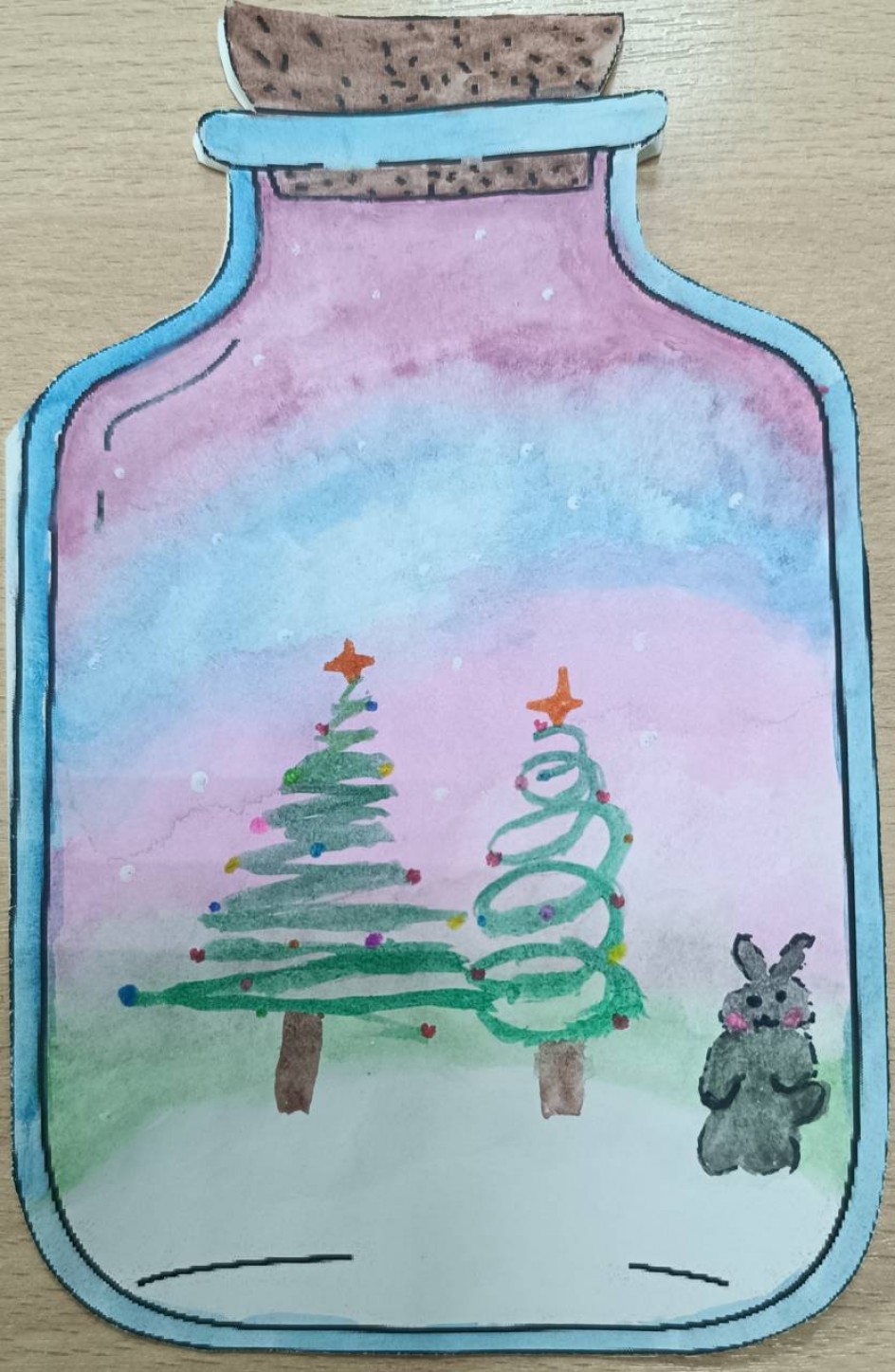 Новогодняя сказка в банке