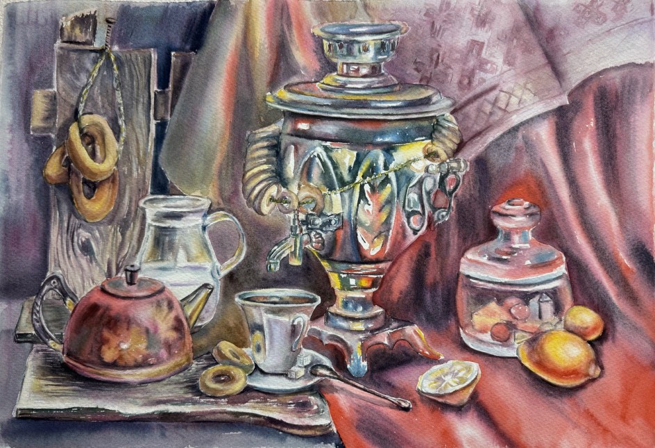 Чаепитие в русском стиле