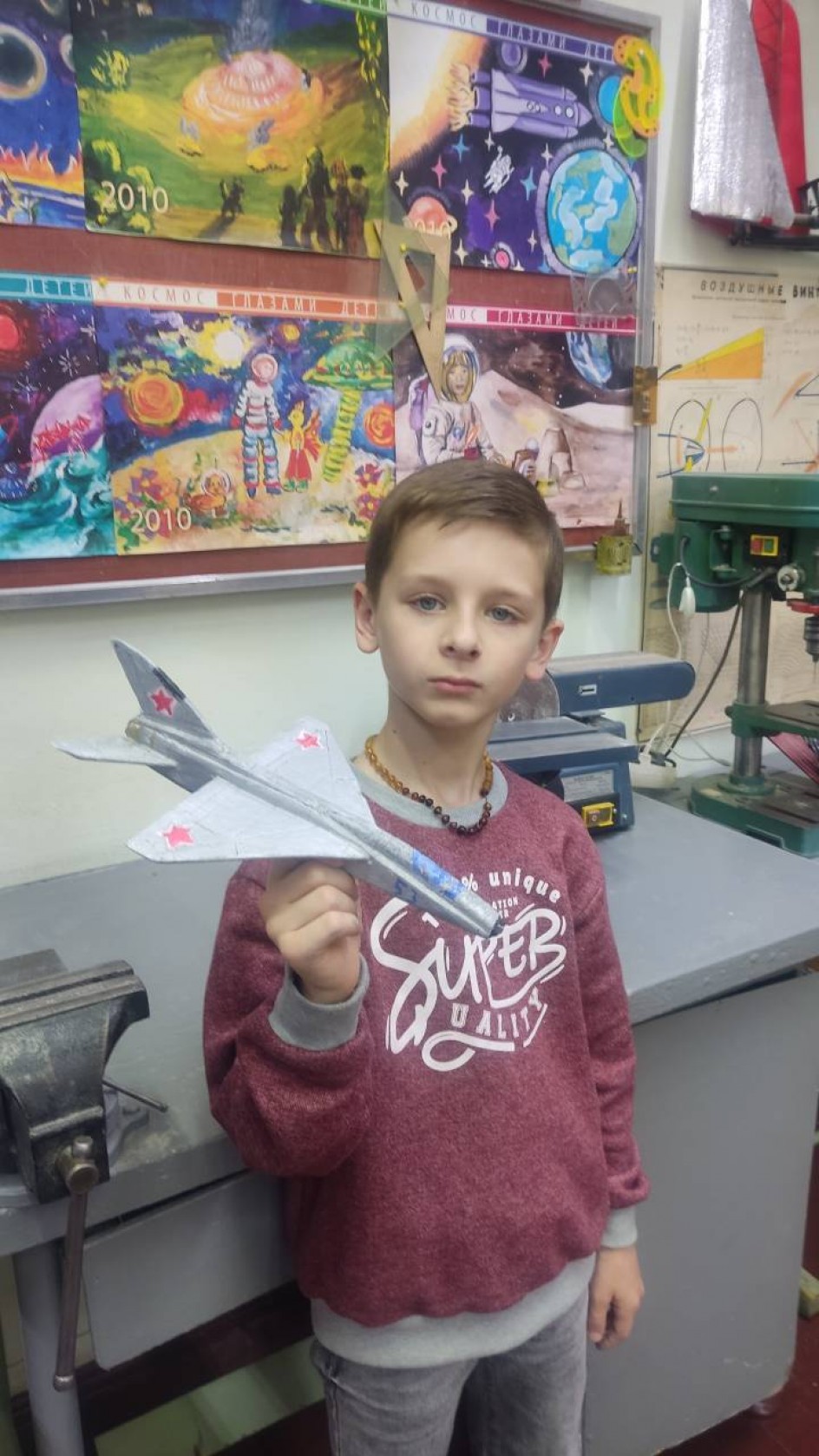 Макет самолета МИГ-21