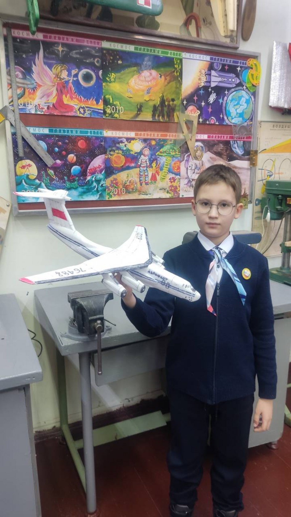 Макет самолета ИЛ-76