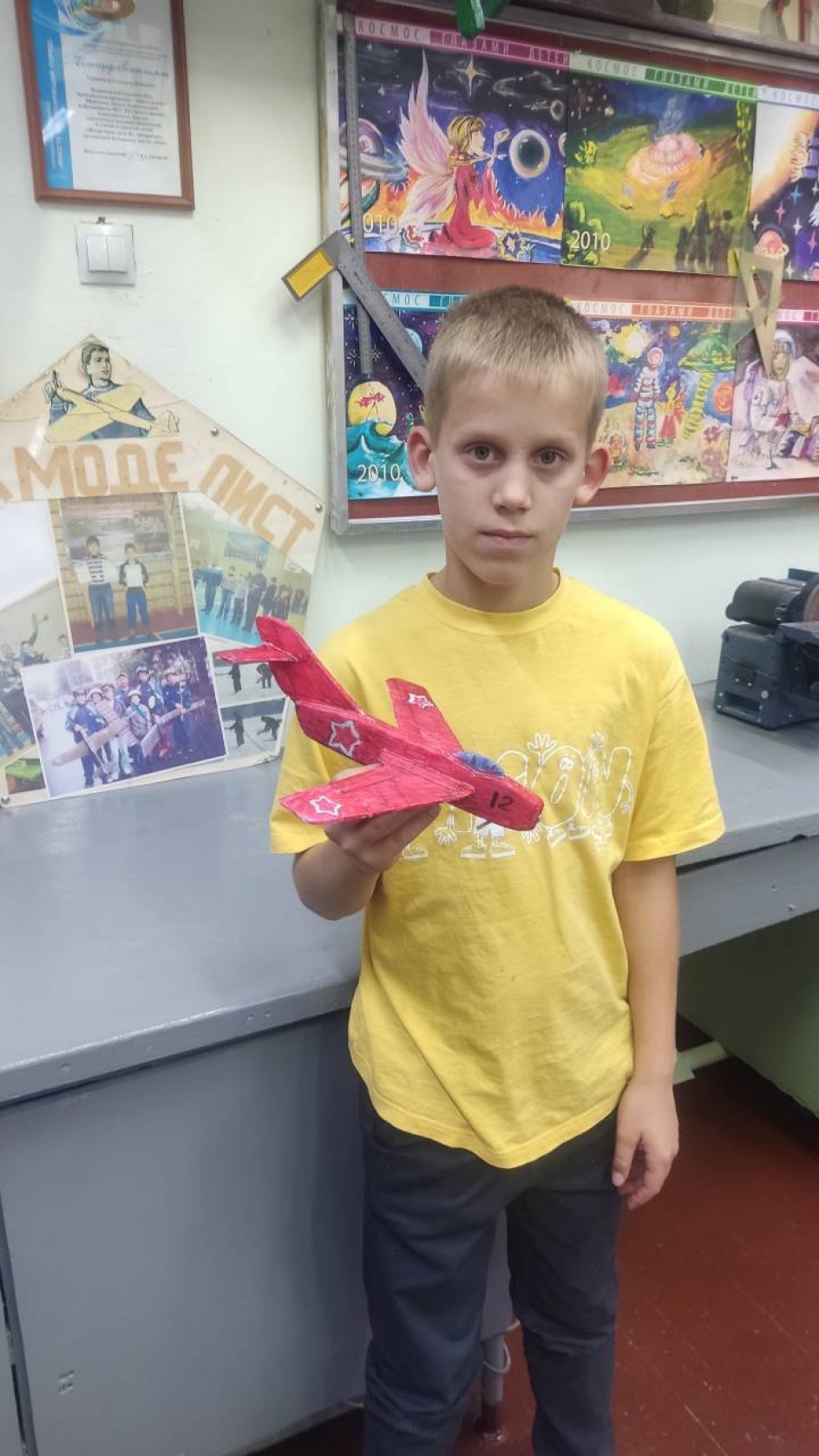 Макет самолета МИГ-15